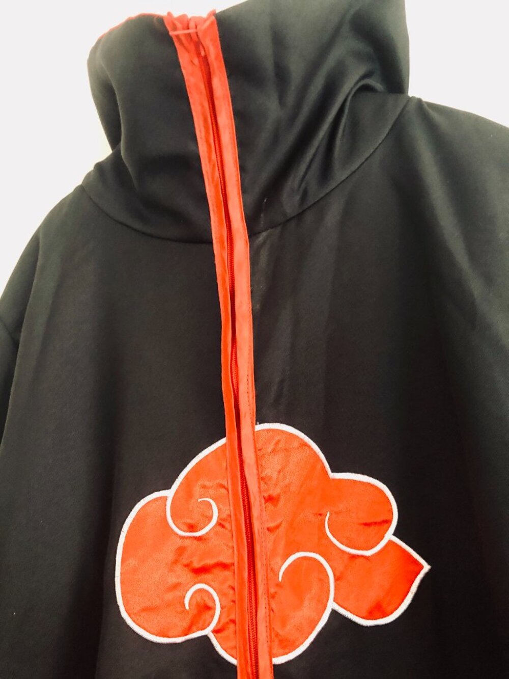 Naruto Akatsuki Cosplay Costume Cloak Robe Trench for Adult / Teen L/XL Obito - Picture 4 of 11